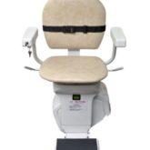 Silla Salvaescaleras Curva Doble Raíl Platinum Ergo