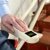 Silla Salvaescaleras Curva Doble Raíl Platinum Ergo