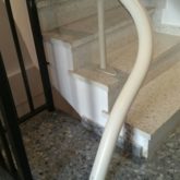 Silla Salvaescaleras Curva Mono-Raíl Handicare Freecurve