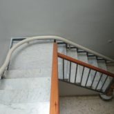 Silla Salvaescaleras Curva Mono-Raíl Handicare Freecurve