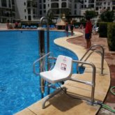 Grua de piscina CP Algeciras