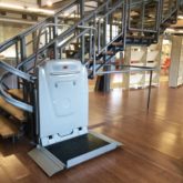 Plataforma Salvaescaleras Biblioteca Municipal de Murcia