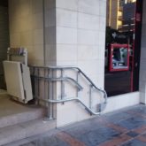 Salvaescaleras Banco Cajasur en Fuengirola