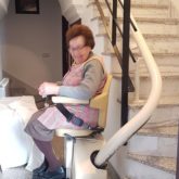 Silla Salvaescaleras Curva CP Ronda