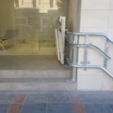 Salvaescaleras Banco Cajasur en Fuengirola