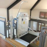 Plataforma Salvaescaleras Biblioteca Municipal de Murcia