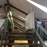 Plataforma Salvaescaleras Biblioteca Municipal de Murcia